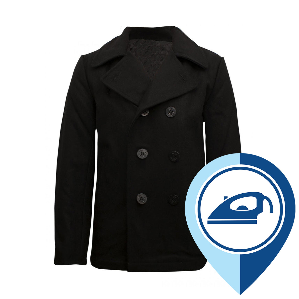 Chaquetón planchado